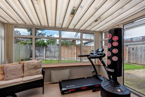 conservatory in a modern house for sale in Tattenhall
