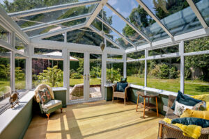 conservatory in a house for sale in Churton