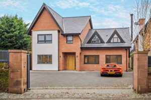 a modern detached house for sale in Willaston