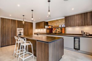 modern Zest kitchen in a house for sale with Rickitt Partnership estate agent