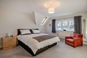 a double bedroom in a modern detached house for sale in Farndon